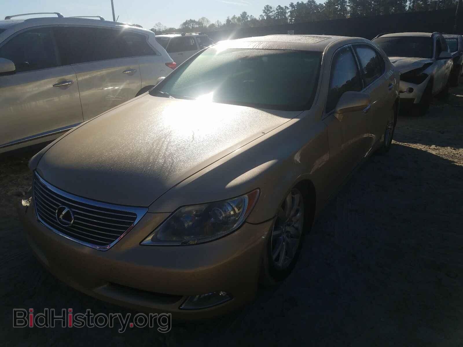 2007 LEXUS LS460 - VIN: JTHGL46F675019592 - Фото 2