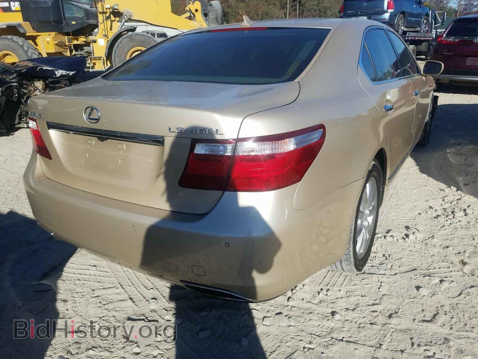 2007 LEXUS LS460 - VIN: JTHGL46F675019592 - Фото 4
