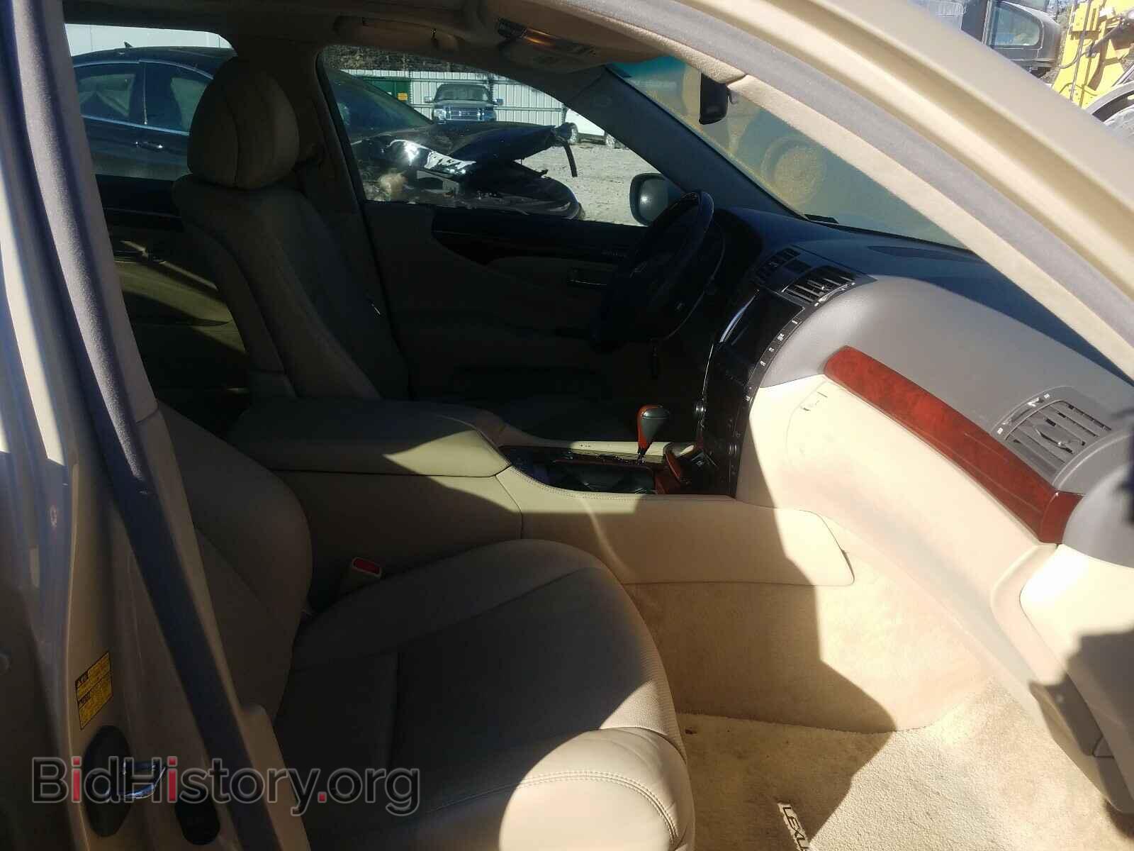 2007 LEXUS LS460 - VIN: JTHGL46F675019592 - Фото 5