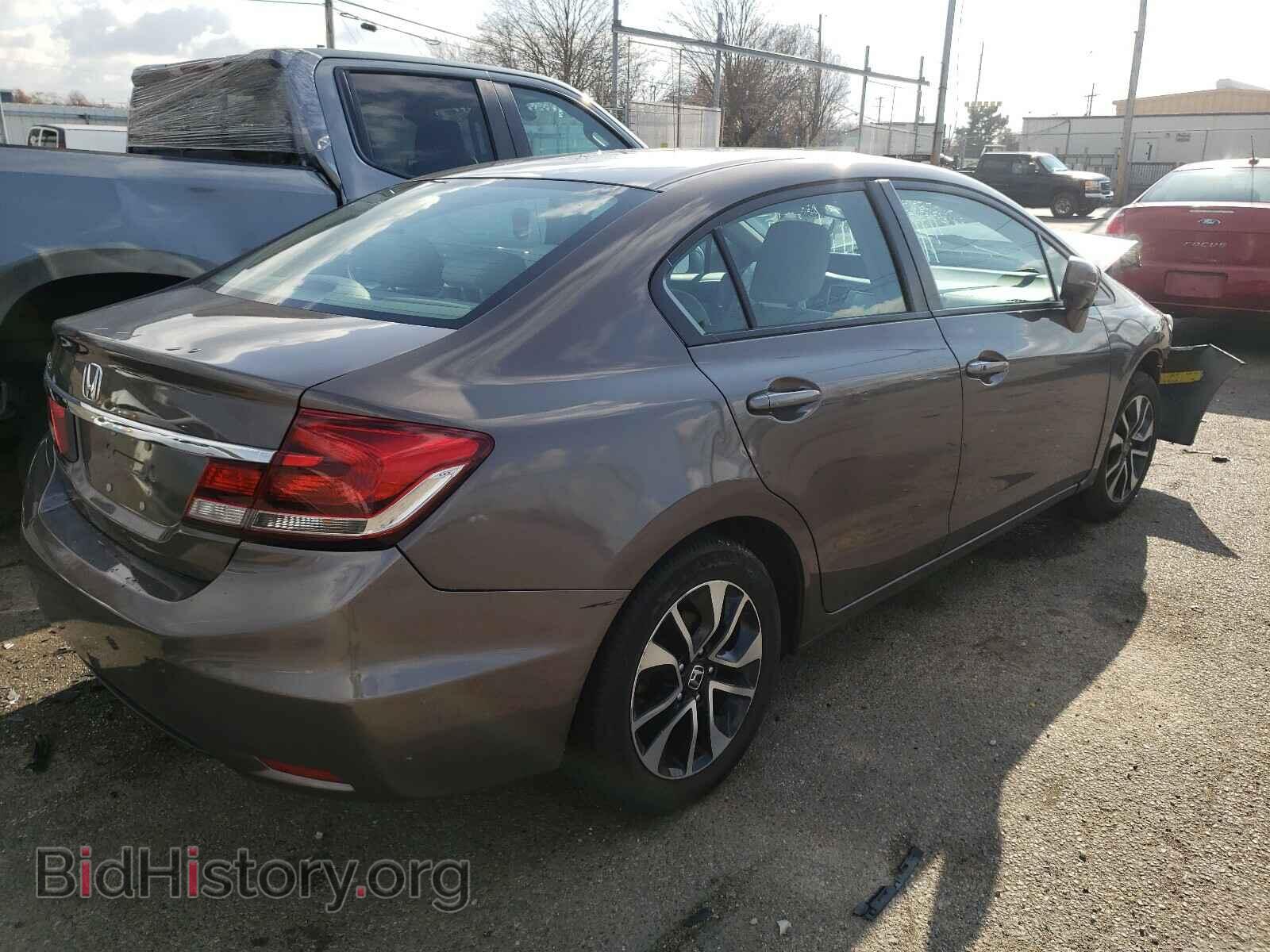 2014 HONDA CIVIC - VIN: 2HGFB2F84EH553350 - Фото 4