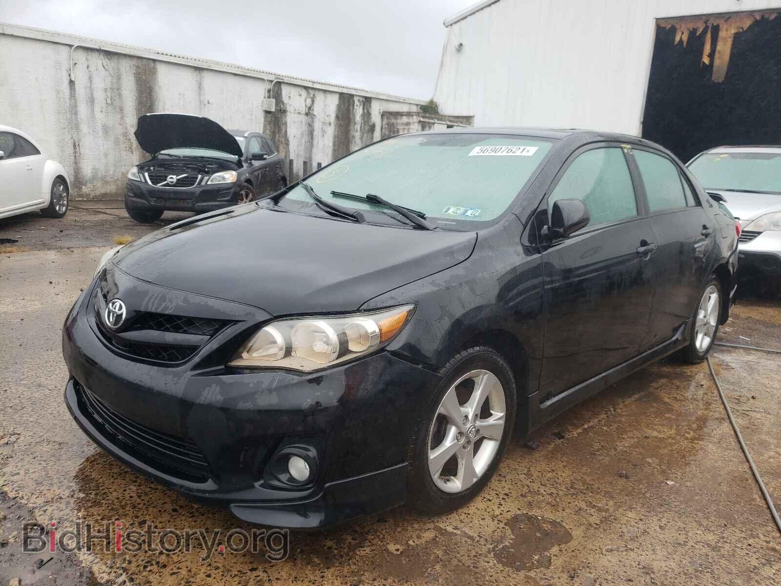 2011 TOYOTA COROLLA - VIN: 2T1BU4EE9BC724237 - Фото 2