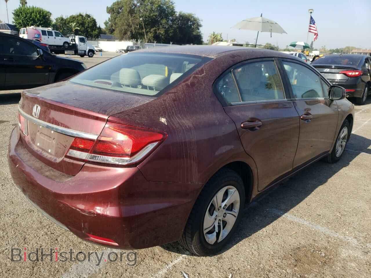 2013 HONDA CIVIC - VIN: 19XFB2F52DE246452 - Фото 4