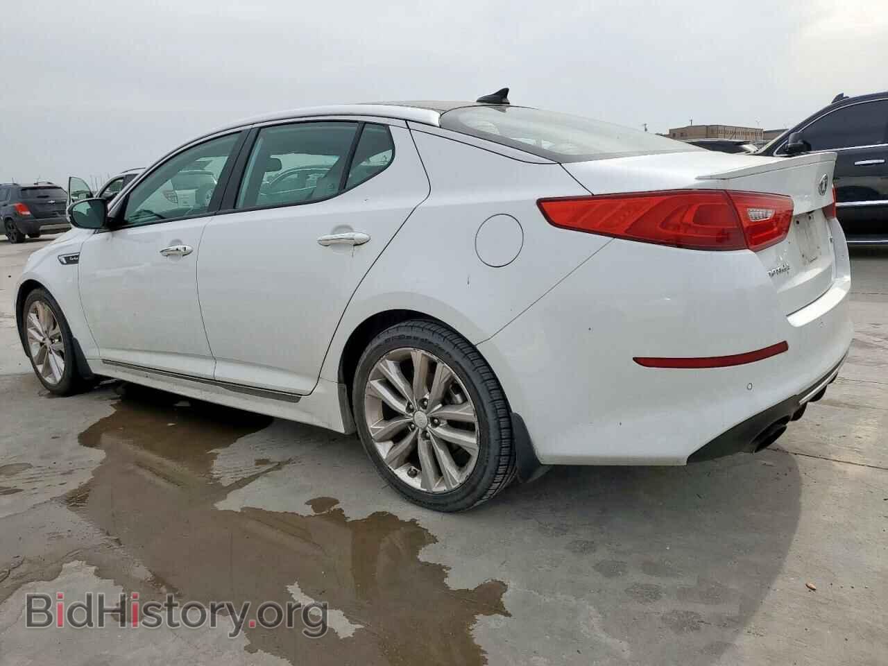 2015 KIA OPTIMA - VIN: 5XXGR4A65FG370804 - Фото 2
