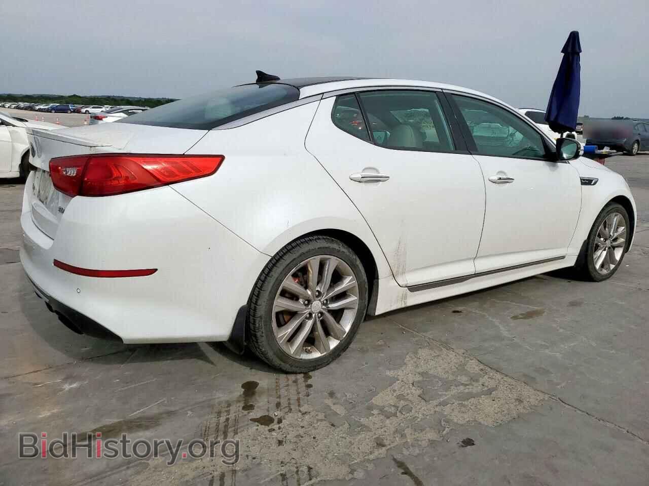 2015 KIA OPTIMA - VIN: 5XXGR4A65FG370804 - Фото 3