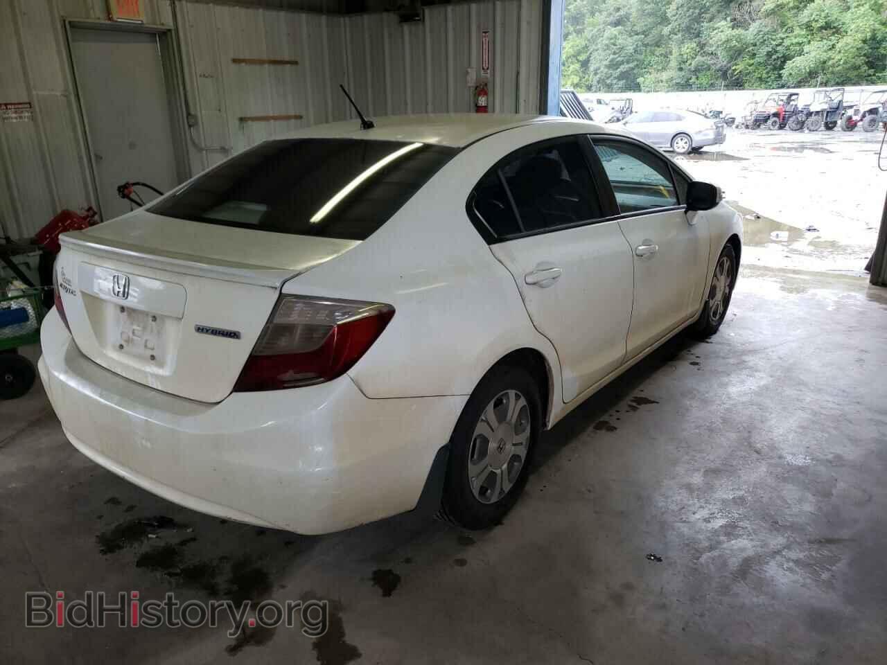 2012 HONDA CIVIC - VIN: JHMFB4F21CS007230 - Фото 4