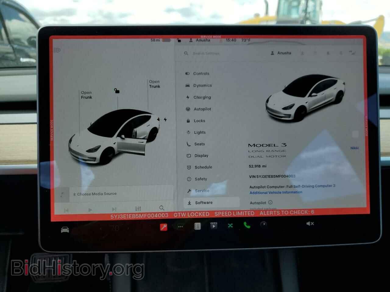 2021 TESLA MODEL 3 - VIN: 5YJ3E1EB5MF004003 - Фото 9
