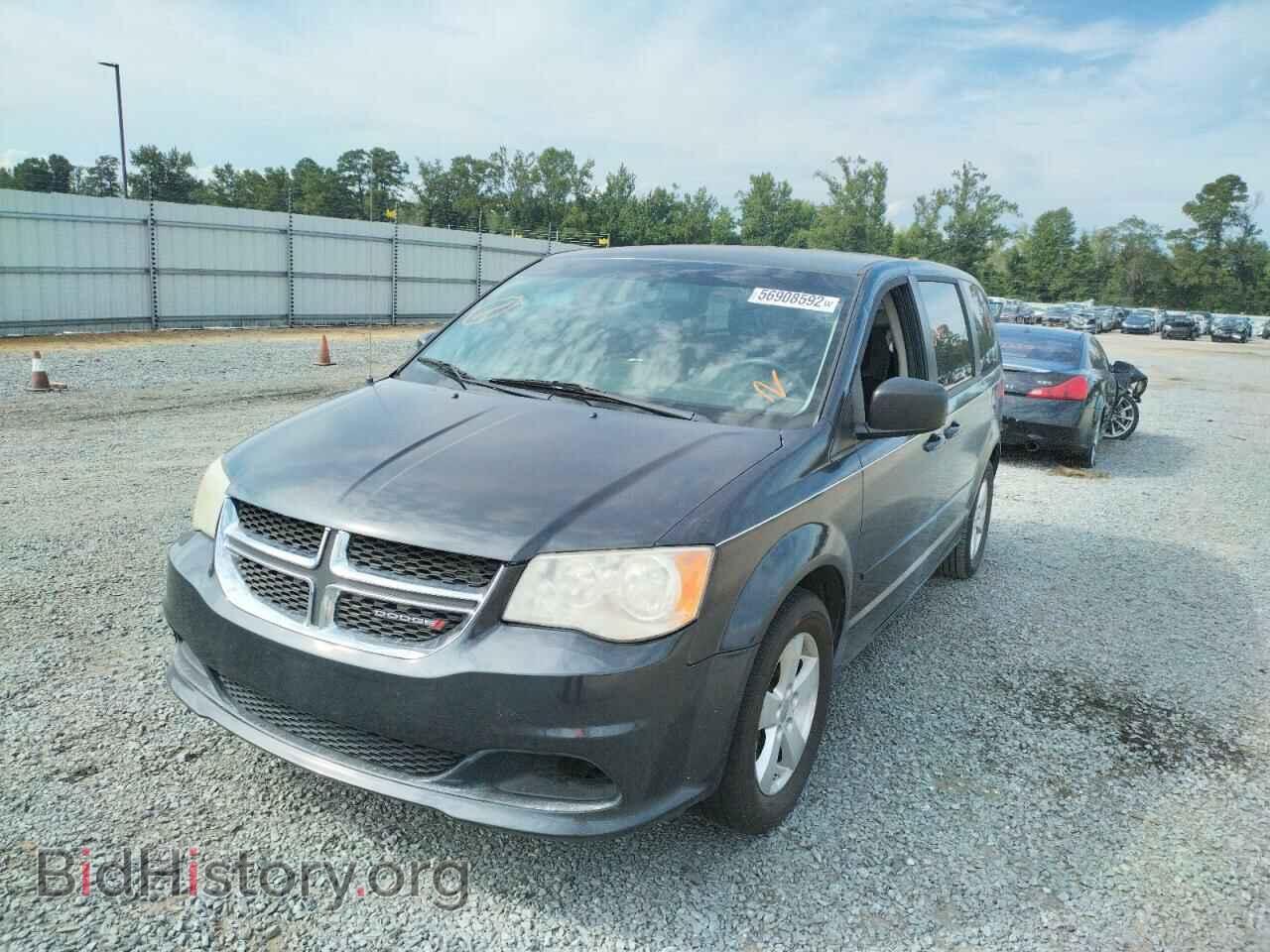 2013 DODGE CARAVAN - VIN: 2C4RDGBG0DR702653 - Фото 2