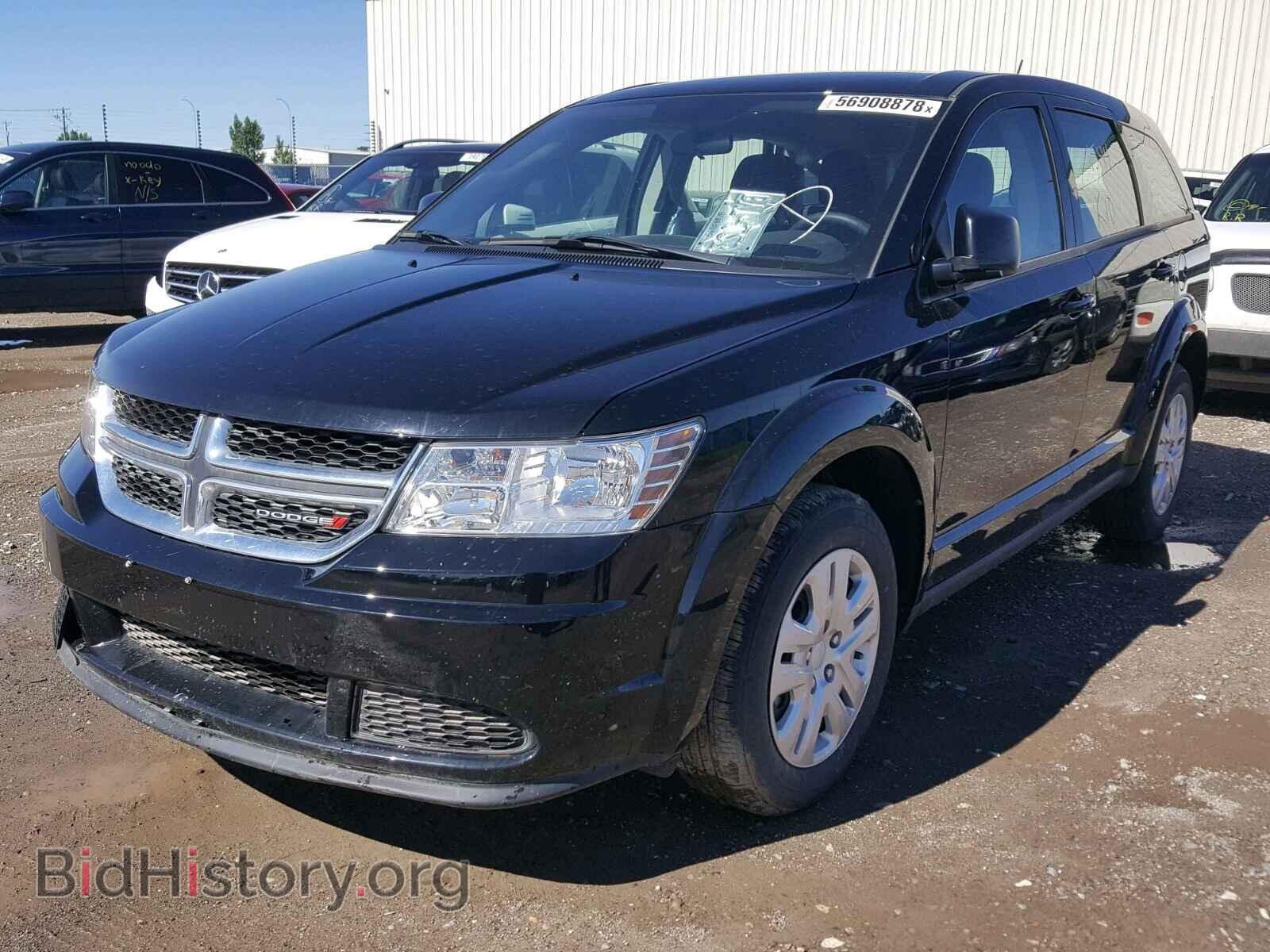 2017 DODGE JOURNEY SE - VIN: 3C4PDCAB8HT598552 - Фото 2