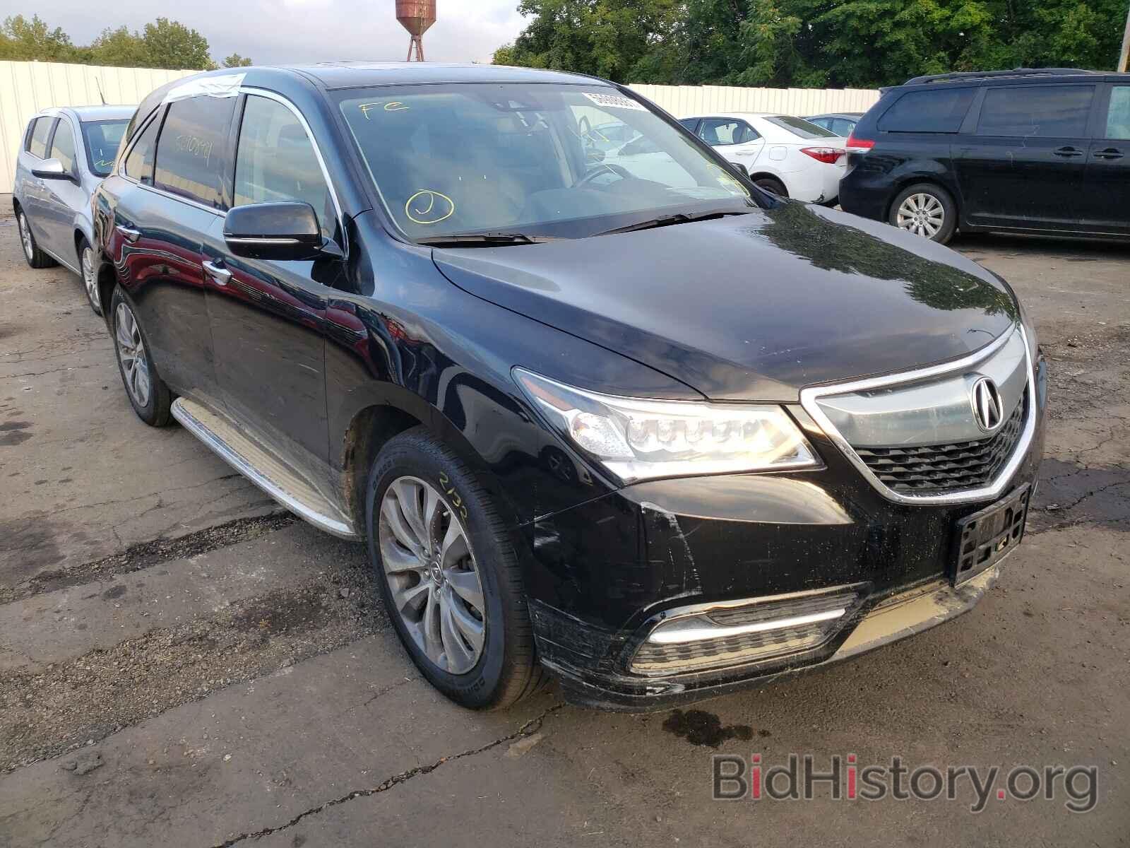 Фотография 5FRYD4H49GB033353 - ACURA MDX 2016