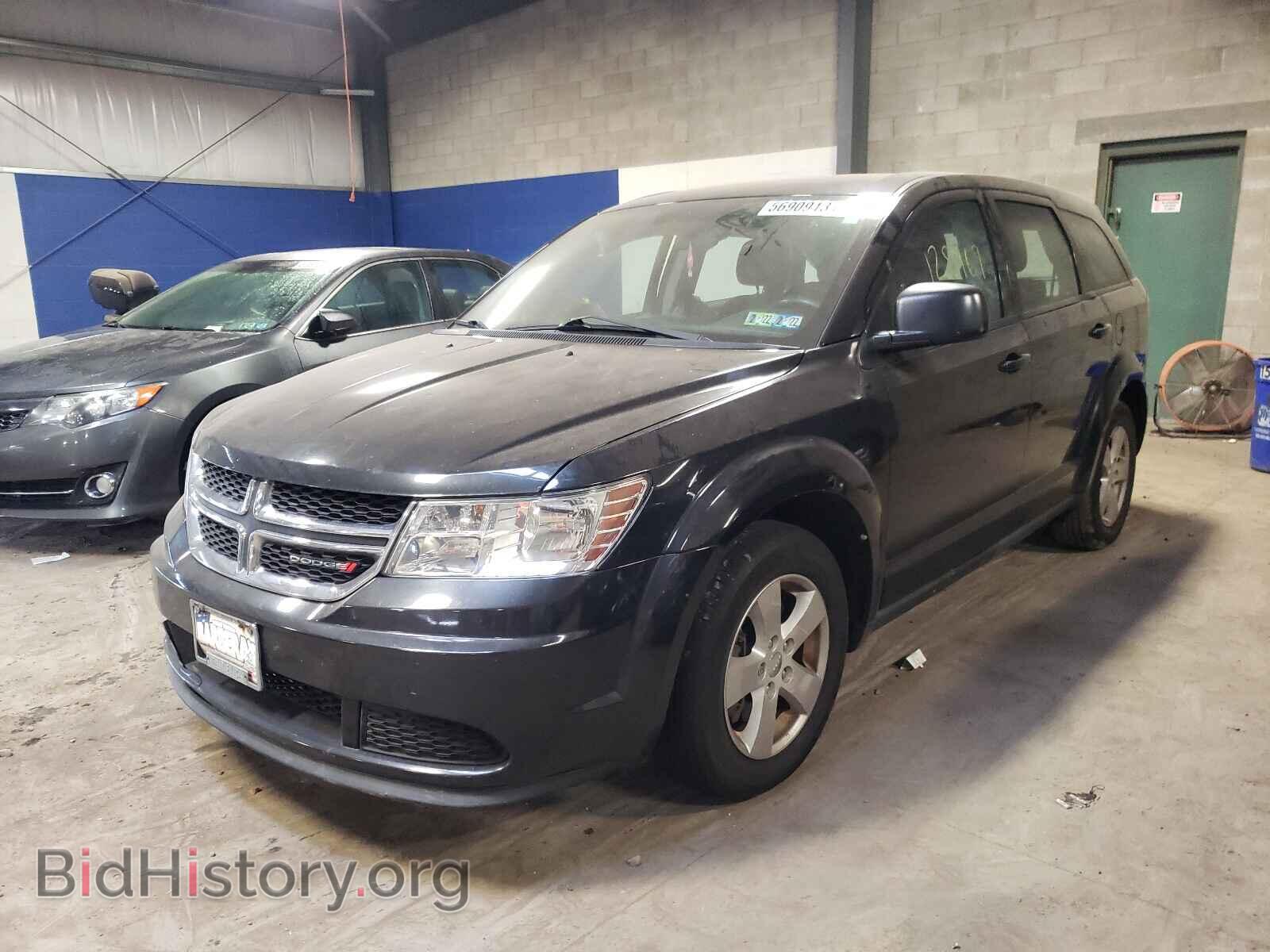 2013 DODGE JOURNEY - VIN: 3C4PDCAB9DT561195 - Фото 2