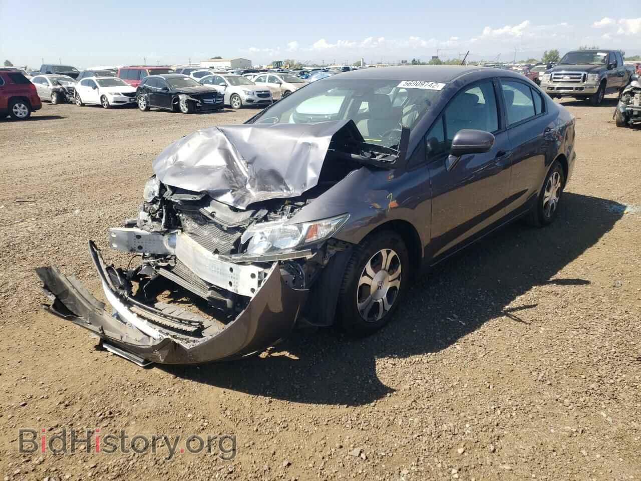 2015 HONDA CIVIC - VIN: 19XFB4F38FE000129 - Фото 2
