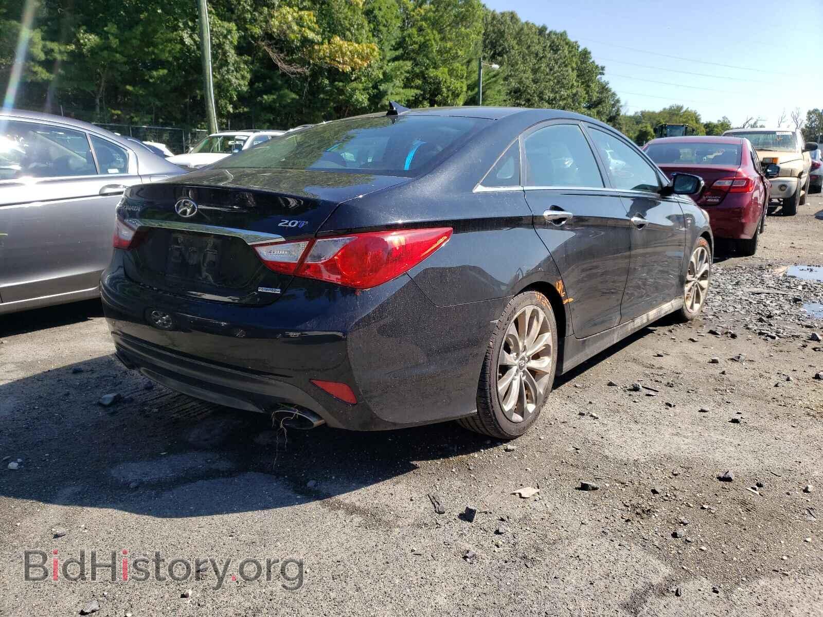 2014 HYUNDAI SONATA - VIN: 5NPEC4AB0EH855750 - Фото 4