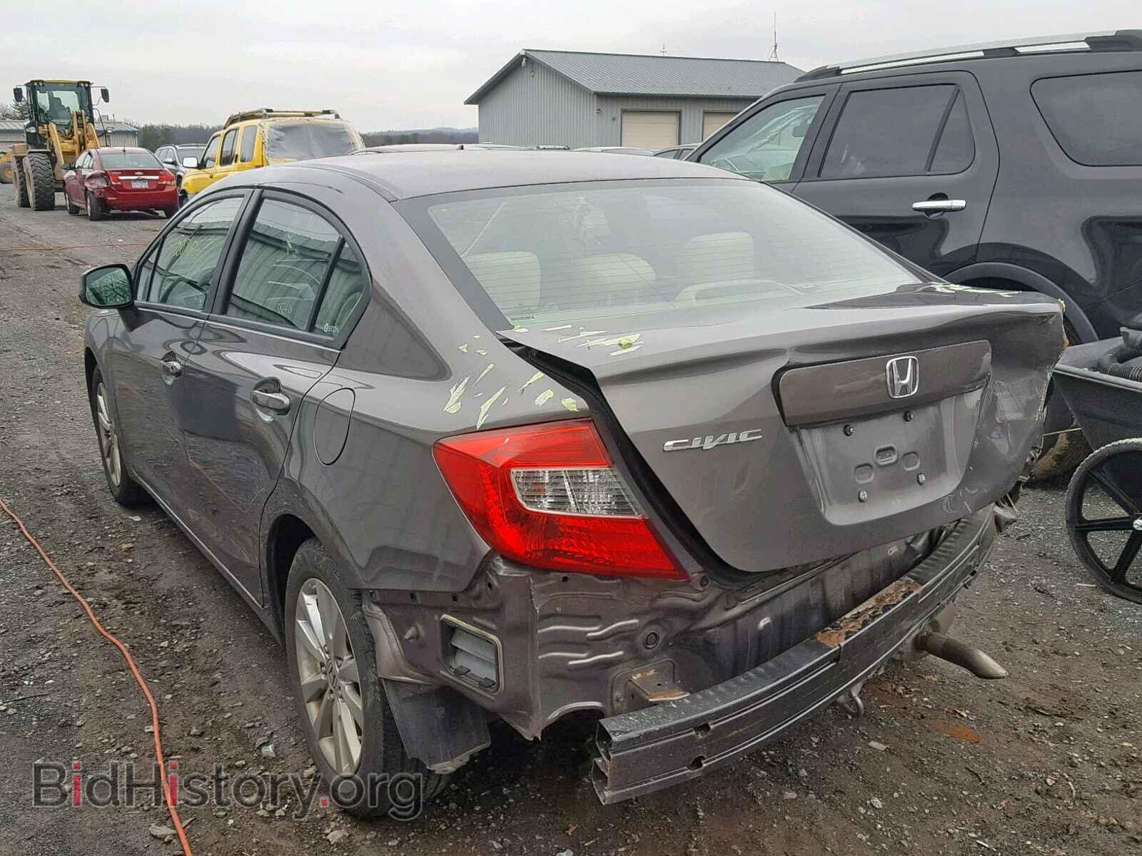 2012 HONDA CIVIC - VIN: 19XFB2F87CE376011 - Фото 3