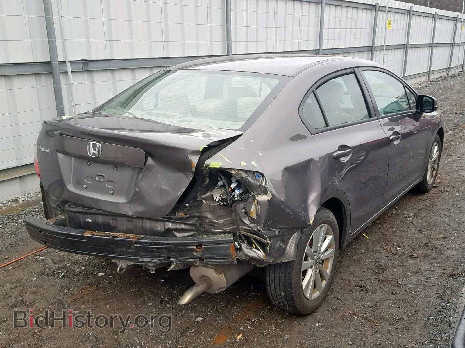 2012 HONDA CIVIC - VIN: 19XFB2F87CE376011 - Фото 4