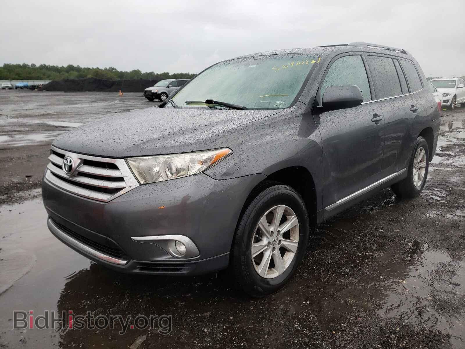 2012 TOYOTA HIGHLANDER - VIN: 5TDBK3EH2CS160160 - Фото 2
