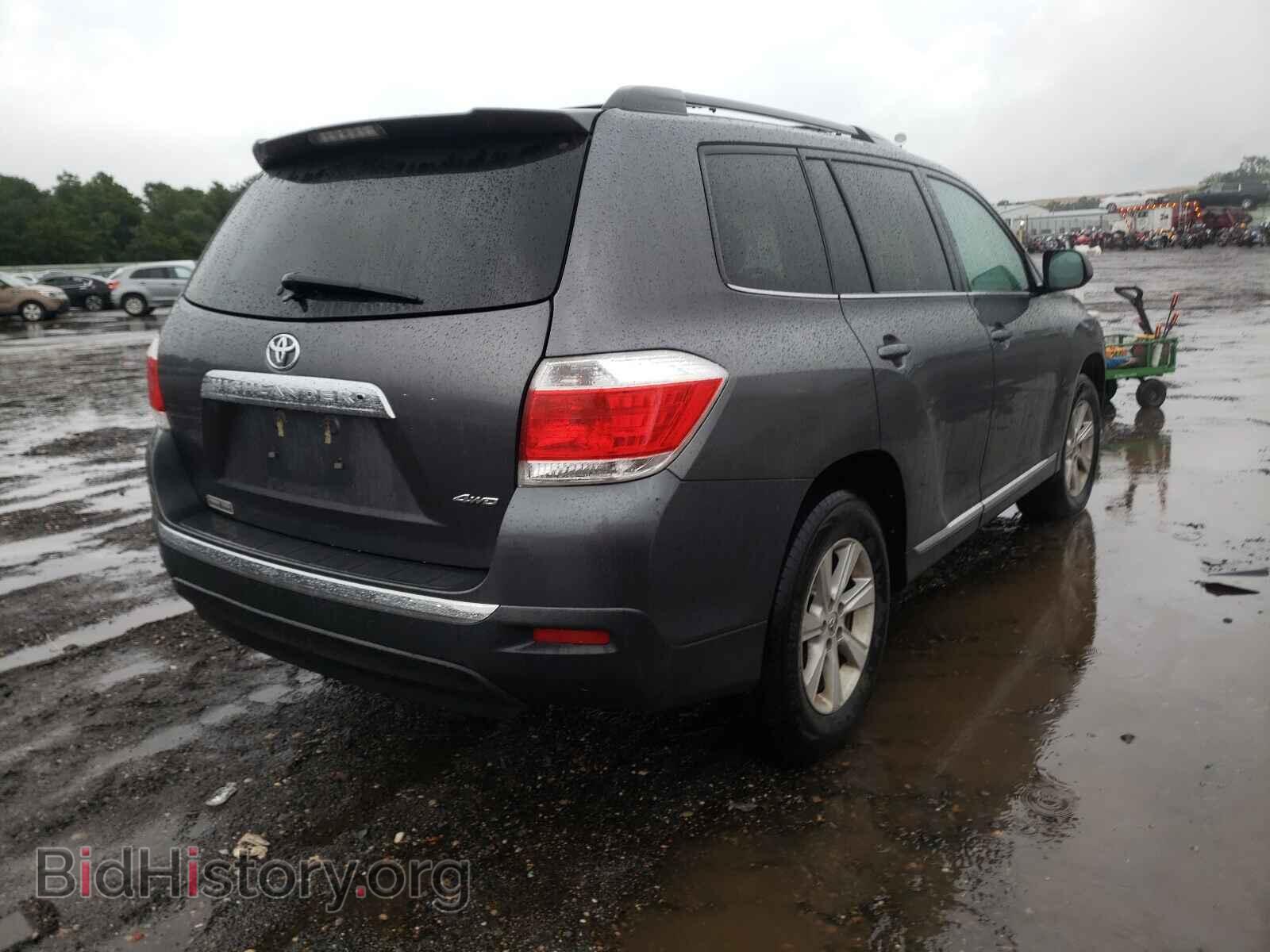 2012 TOYOTA HIGHLANDER - VIN: 5TDBK3EH2CS160160 - Фото 4