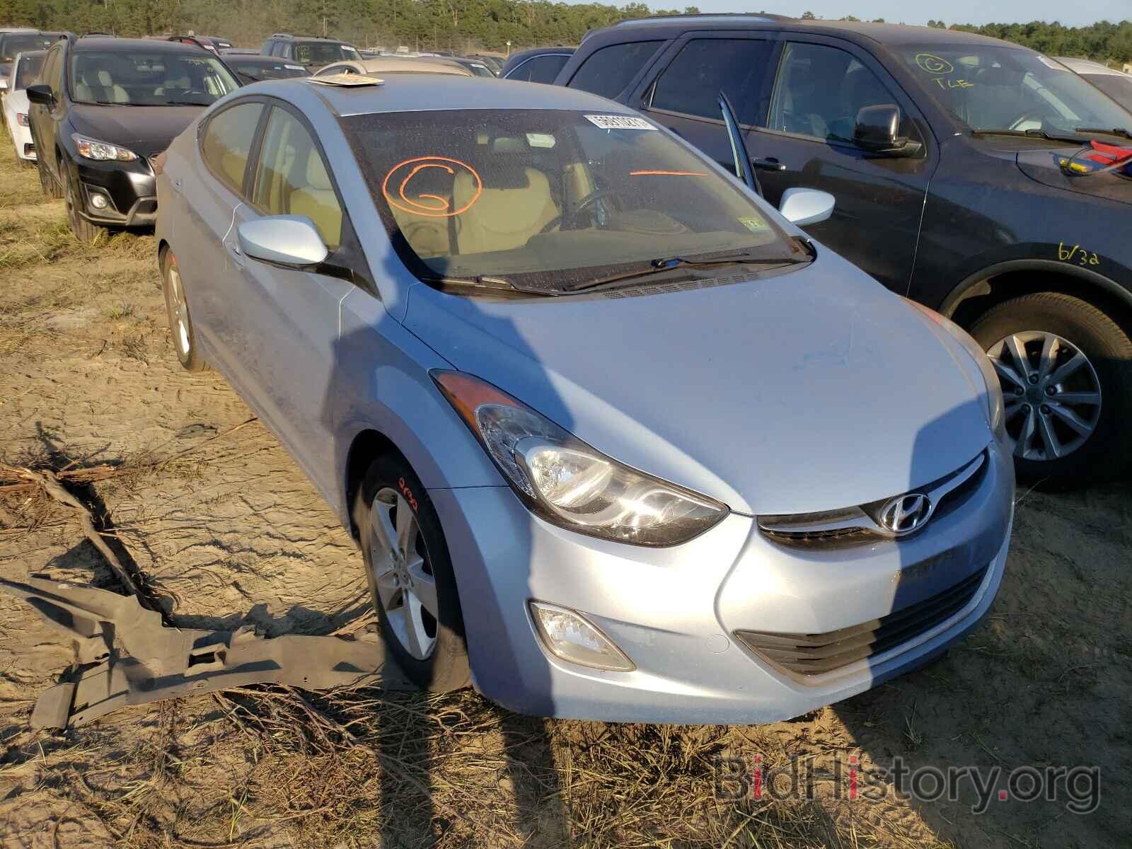 Photo KMHDH4AE9CU176811 - HYUNDAI ELANTRA 2012