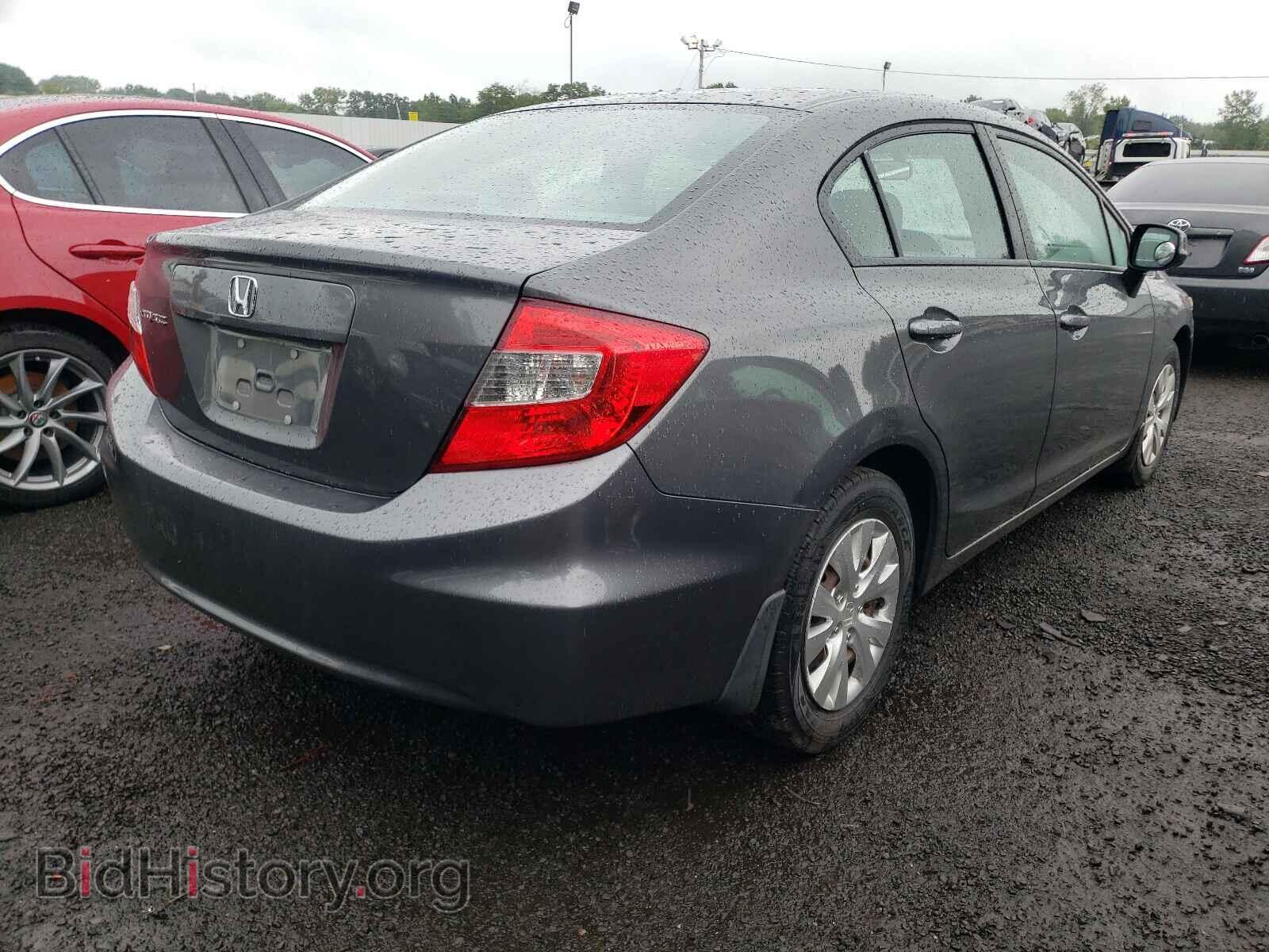 2012 HONDA CIVIC - VIN: 2HGFB2F54CH586433 - Фото 4