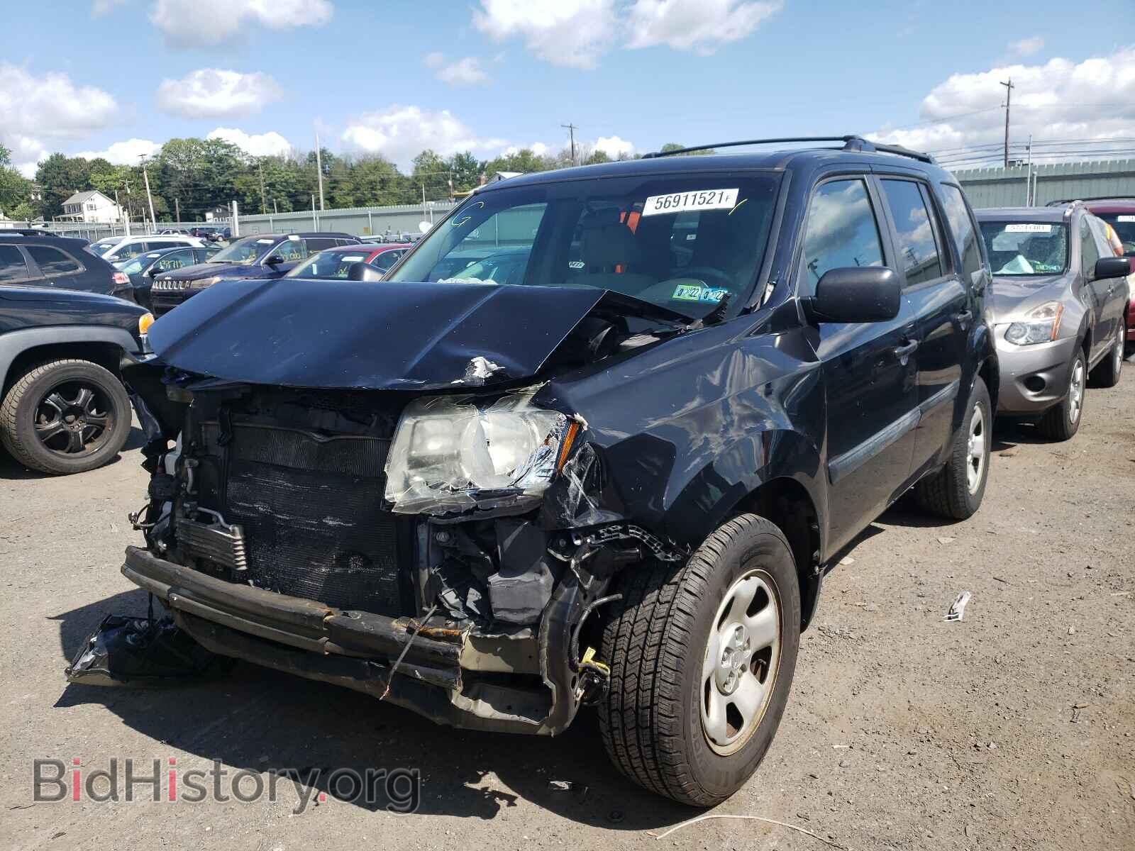 2011 HONDA PILOT - VIN: 5FNYF4H25BB061475 - Фото 2