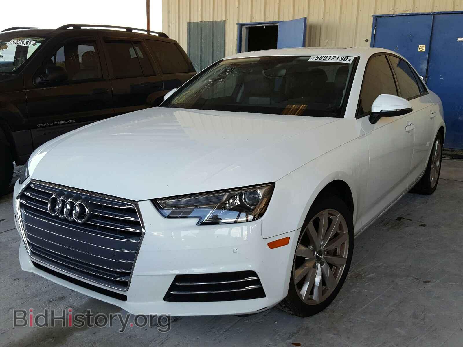 2017 AUDI A4 - VIN: WAUGNAF47HN002971 - Фото 2