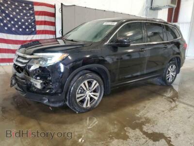 2018 Honda PILOT EXL, черный — VIN 5FNYF6H50JB029070, Copart