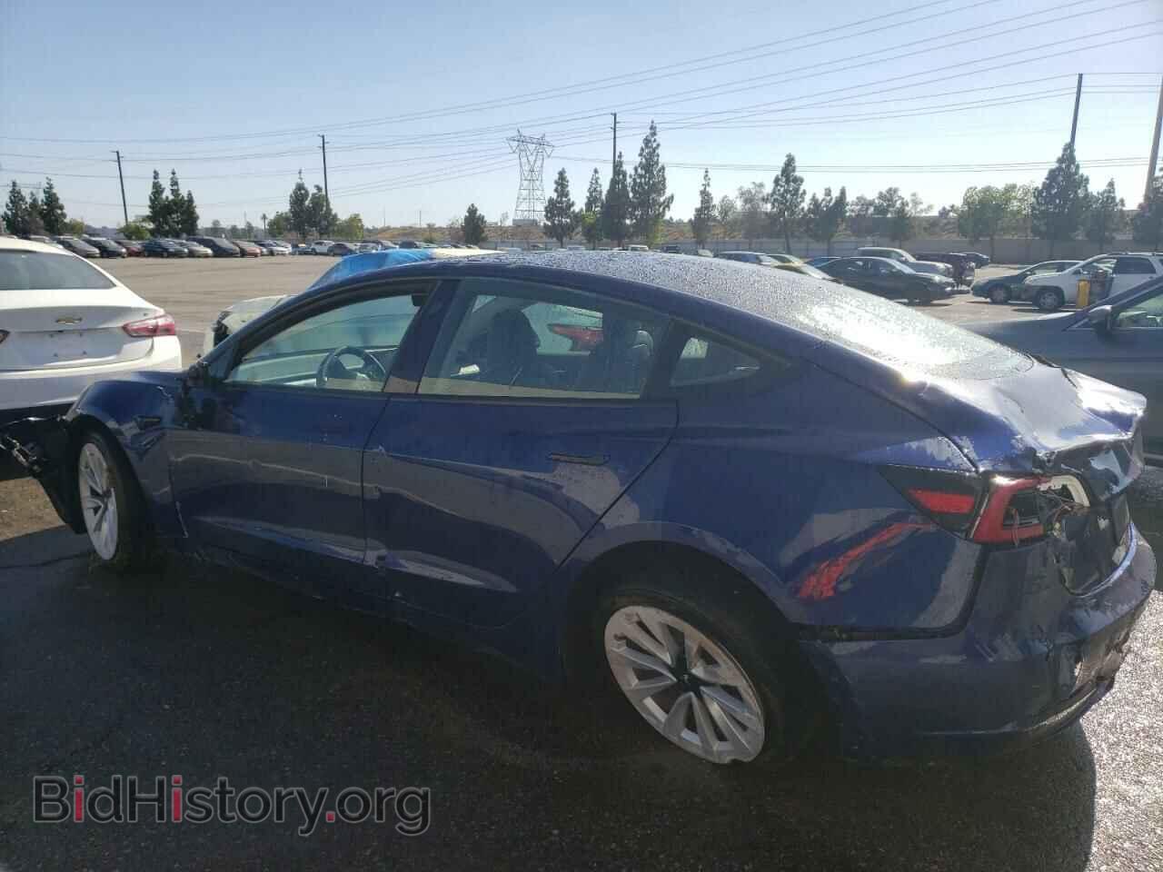 2022 TESLA MODEL 3 - VIN: 5YJ3E1EB9NF145030 - Фото 2