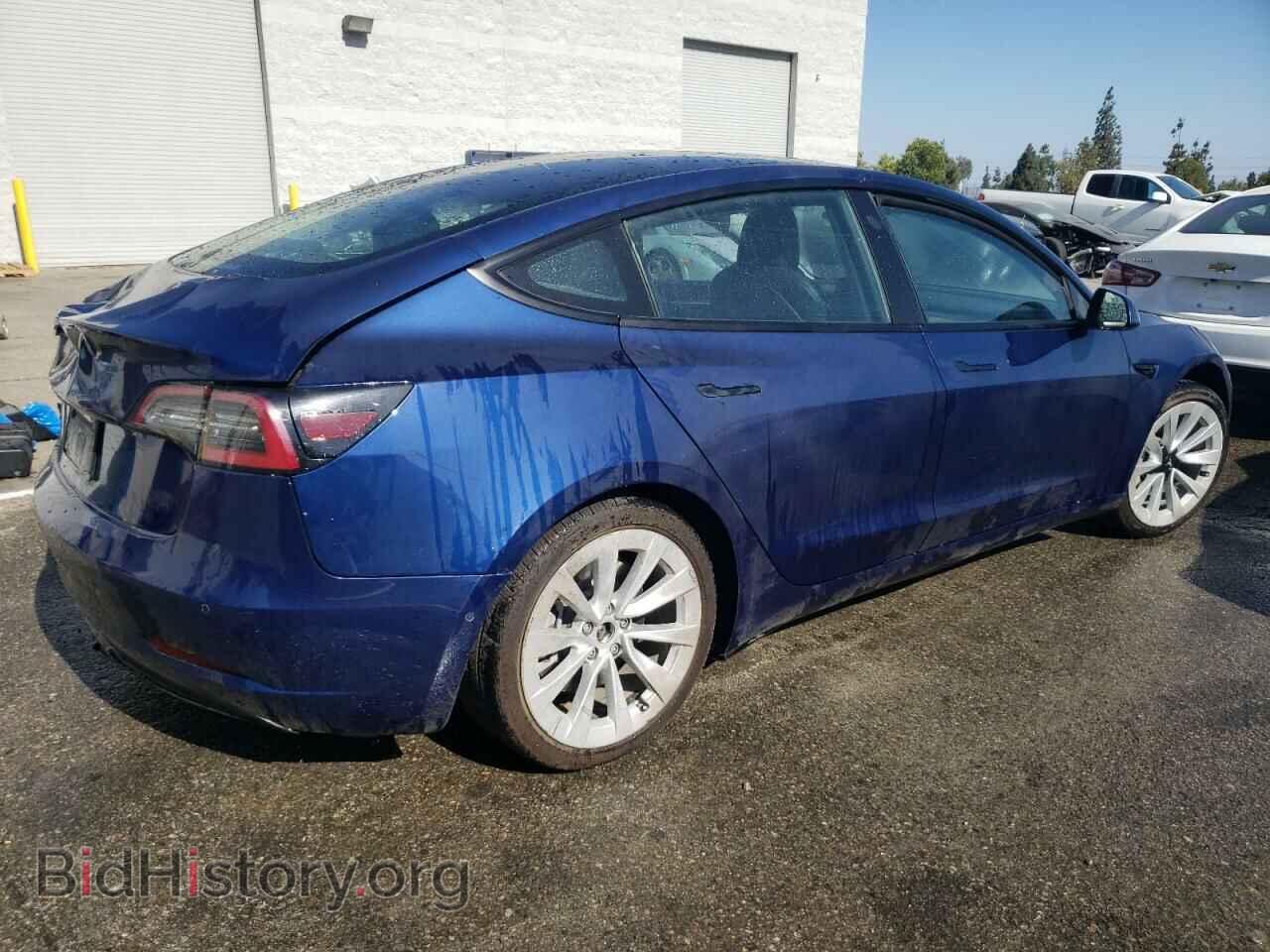 2022 TESLA MODEL 3 - VIN: 5YJ3E1EB9NF145030 - Фото 3