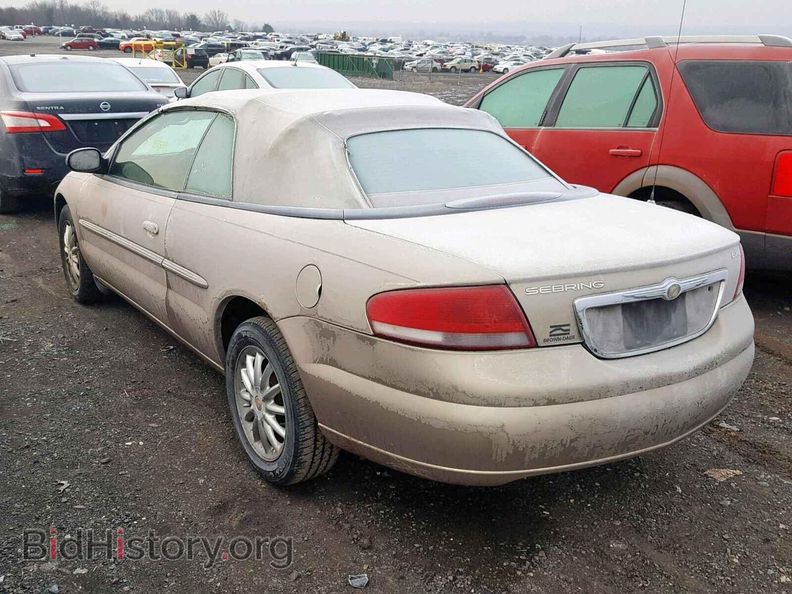 2002 CHRYSLER SEBRING - VIN: 1C3EL55R42N322409 - Фото 3