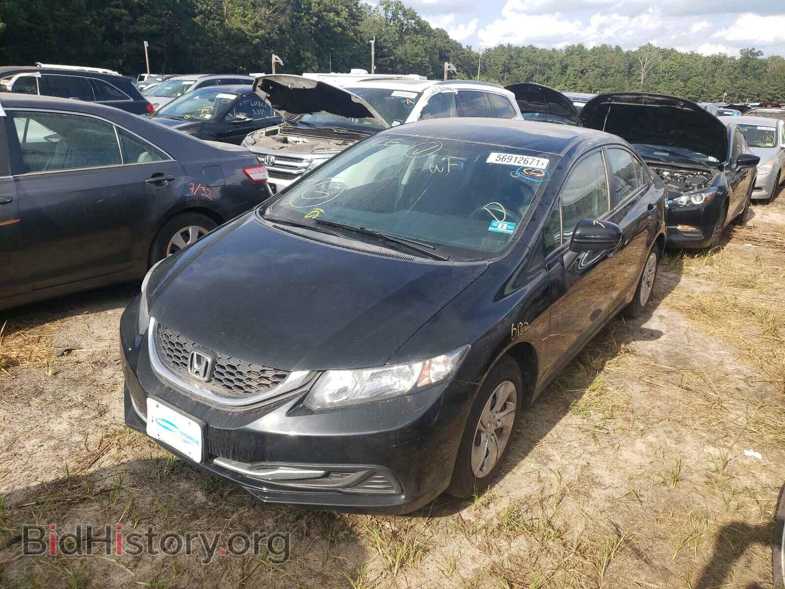 2015 HONDA CIVIC - VIN: 19XFB2F56FE083114 - Фото 2