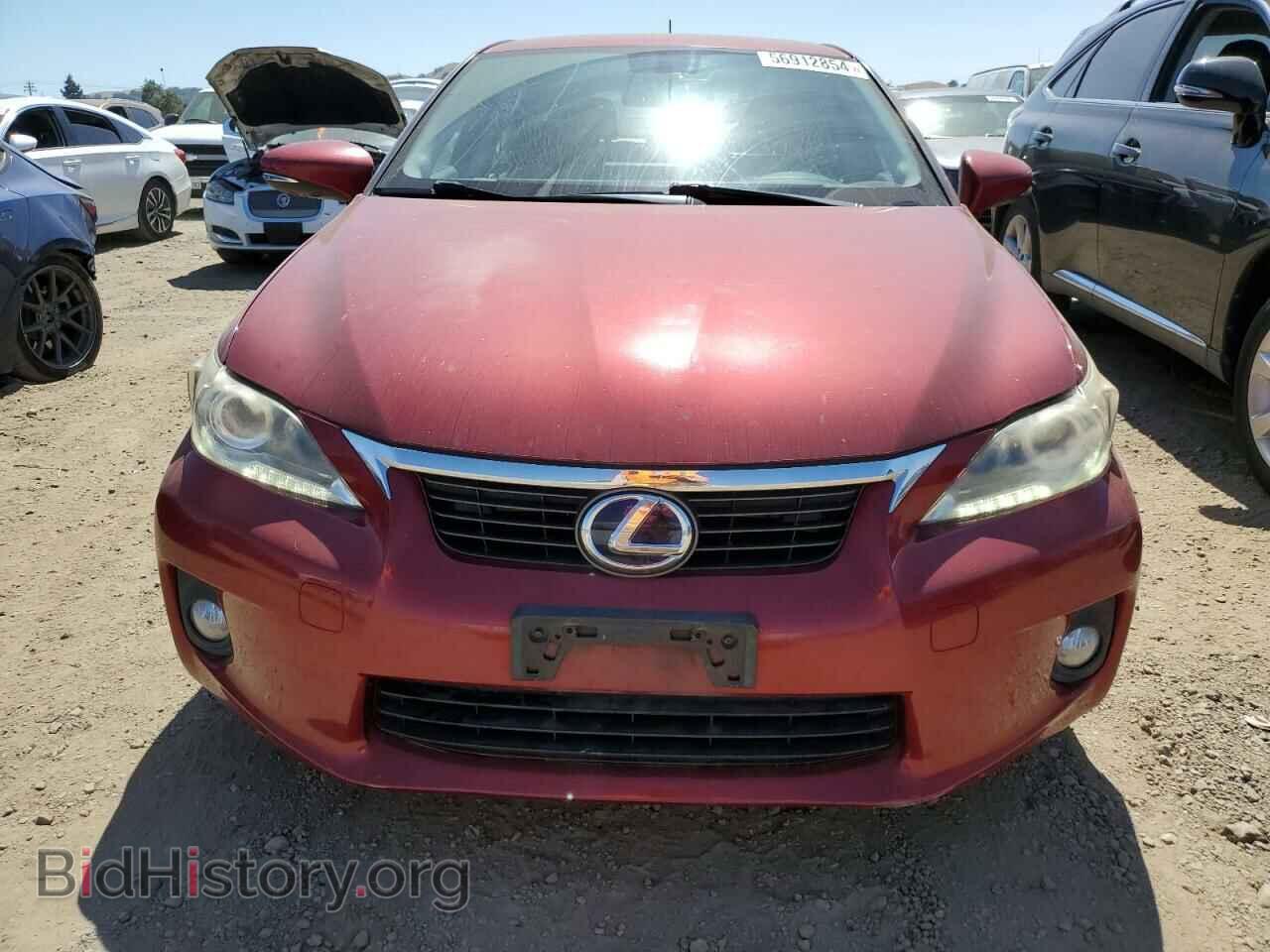 2012 LEXUS CT 200 - VIN: JTHKD5BH8C2112940 - Фото 5