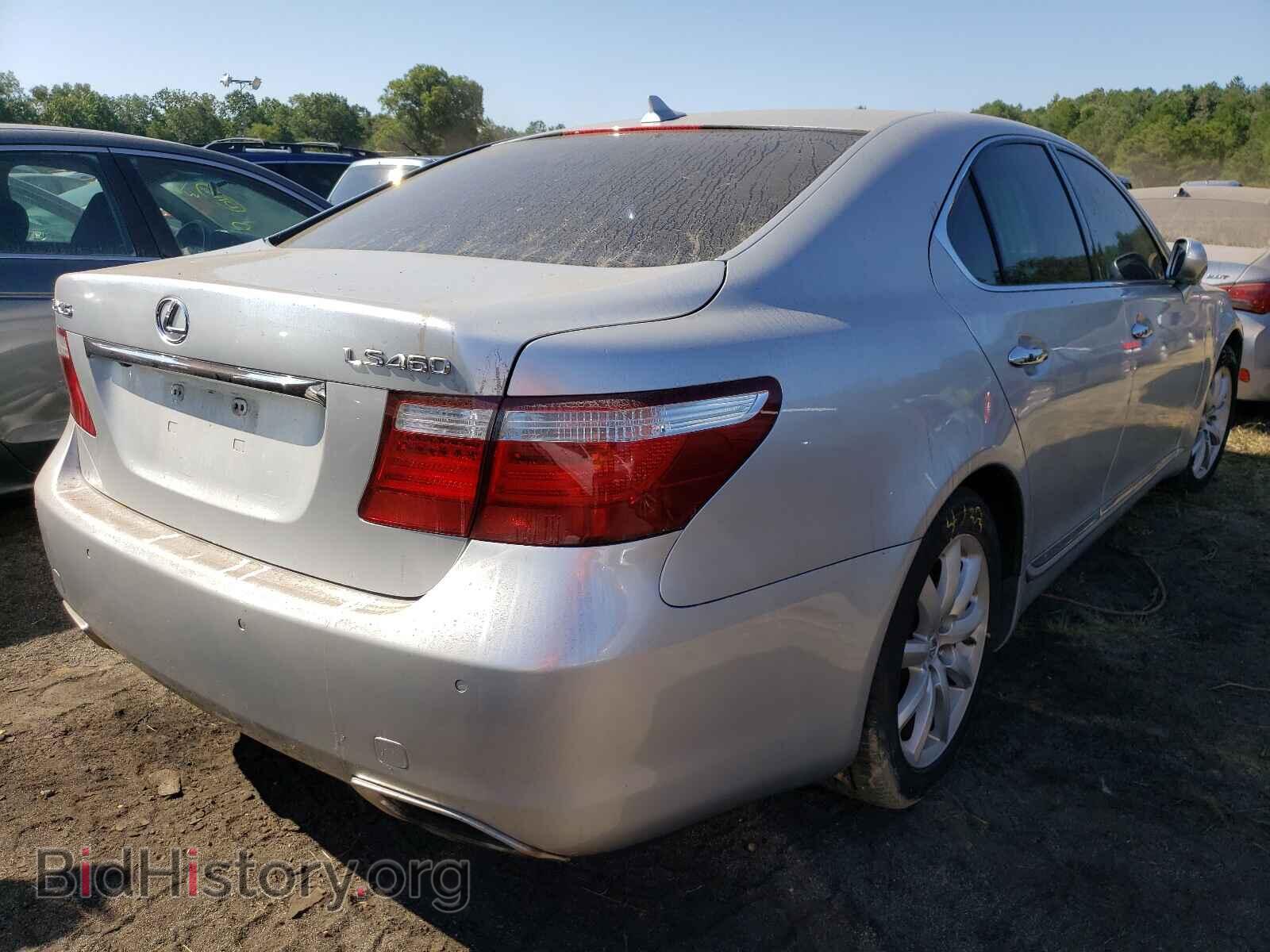 2007 LEXUS LS460 - VIN: JTHBL46FX75044313 - Фото 4
