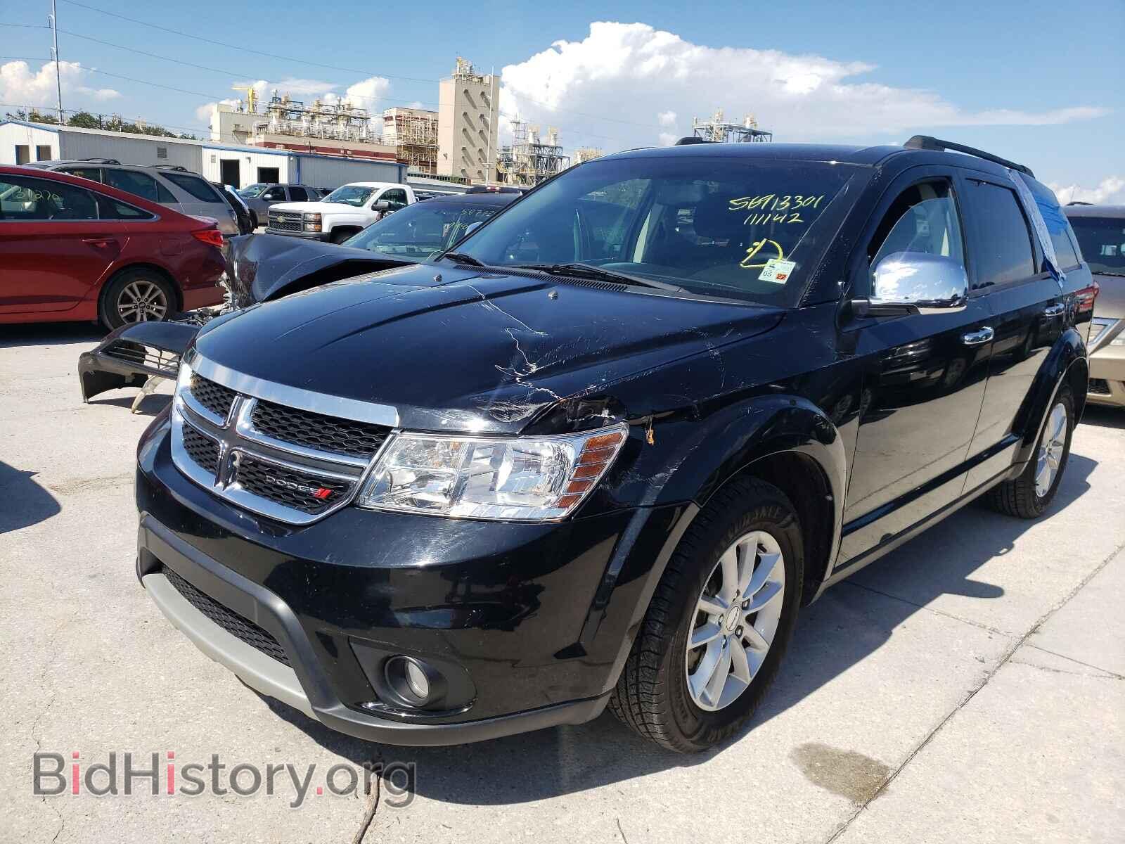 2016 DODGE JOURNEY - VIN: 3C4PDCBB3GT111142 - Фото 2