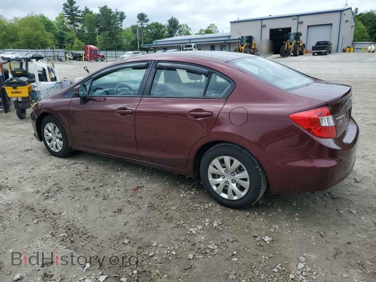 2012 HONDA CIVIC - VIN: 2HGFB2F57CH565303 - Фото 2