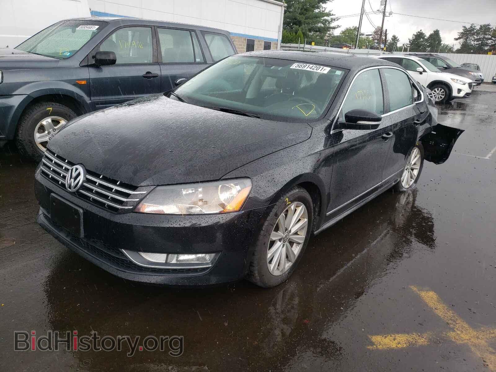 2013 VOLKSWAGEN PASSAT - VIN: 1VWCP7A37DC058330 - Фото 2