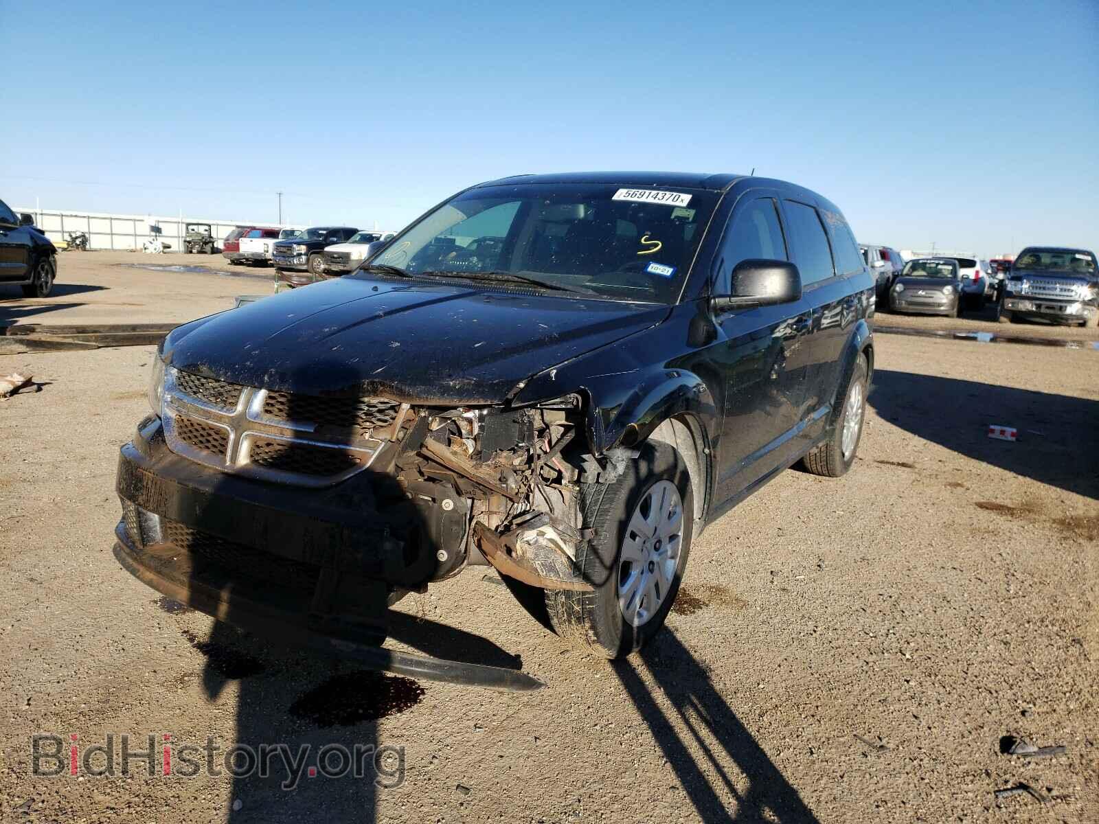 2015 DODGE JOURNEY - VIN: 3C4PDCAB3FT591828 - Фото 2