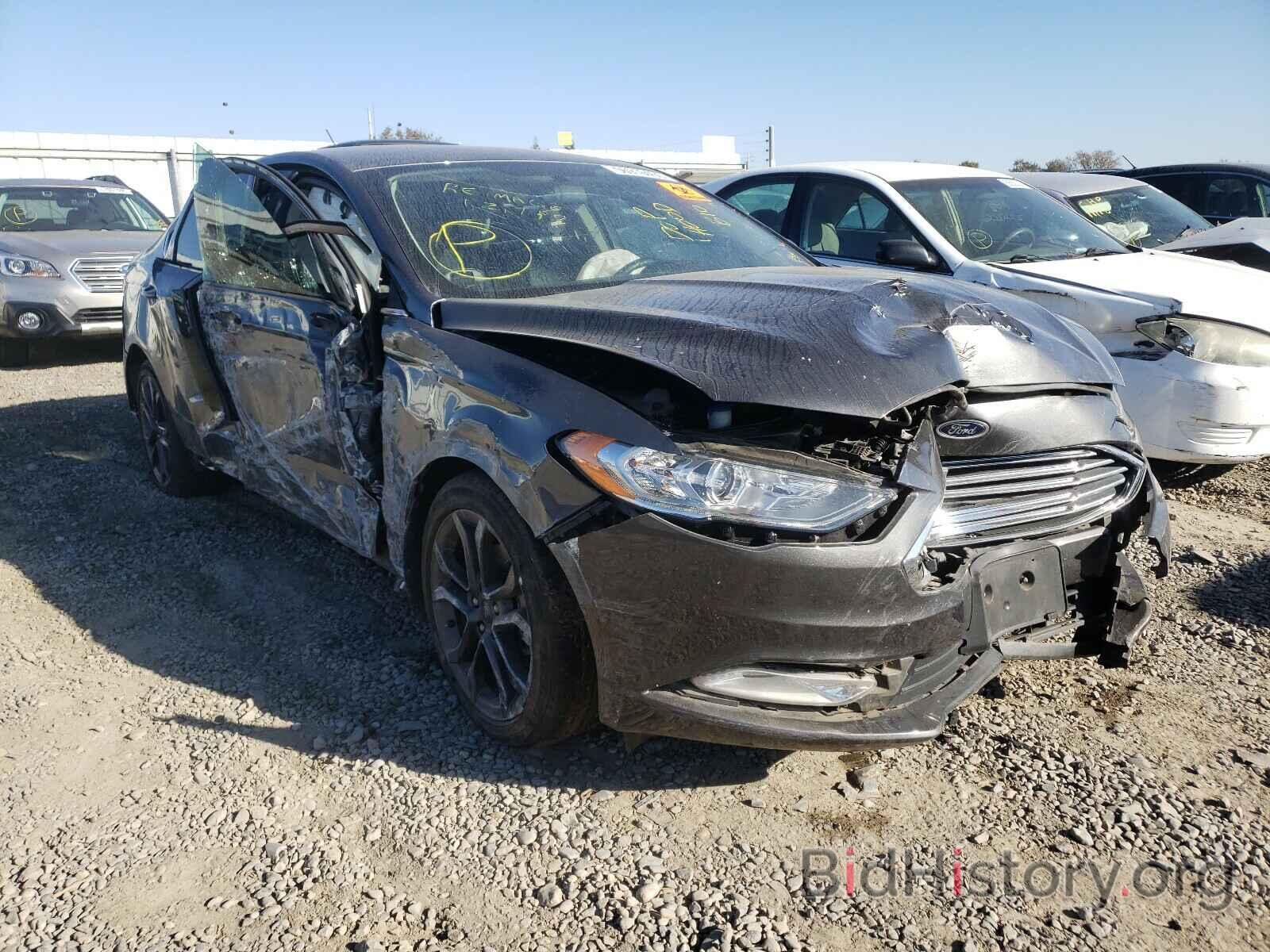 Photo 3FA6P0LU8JR102223 - FORD FUSION 2018