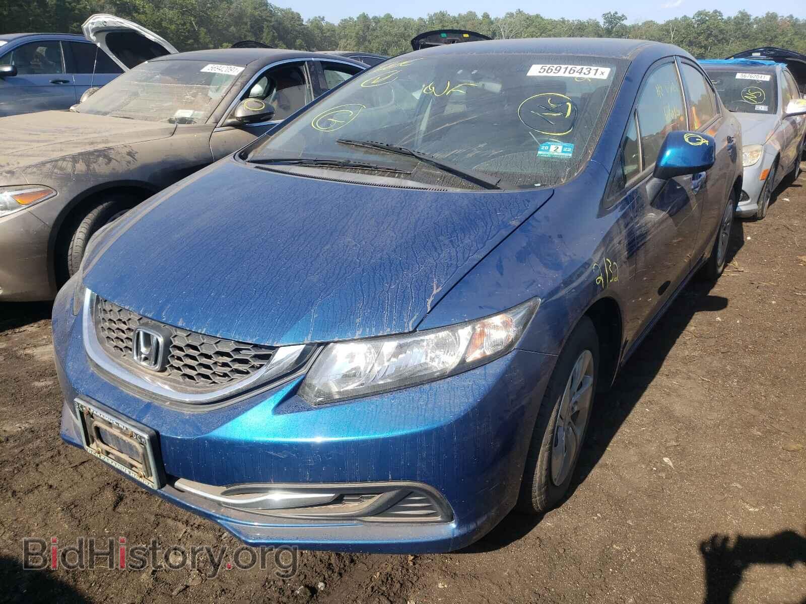 2013 HONDA CIVIC - VIN: 2HGFB2F53DH529447 - Фото 2