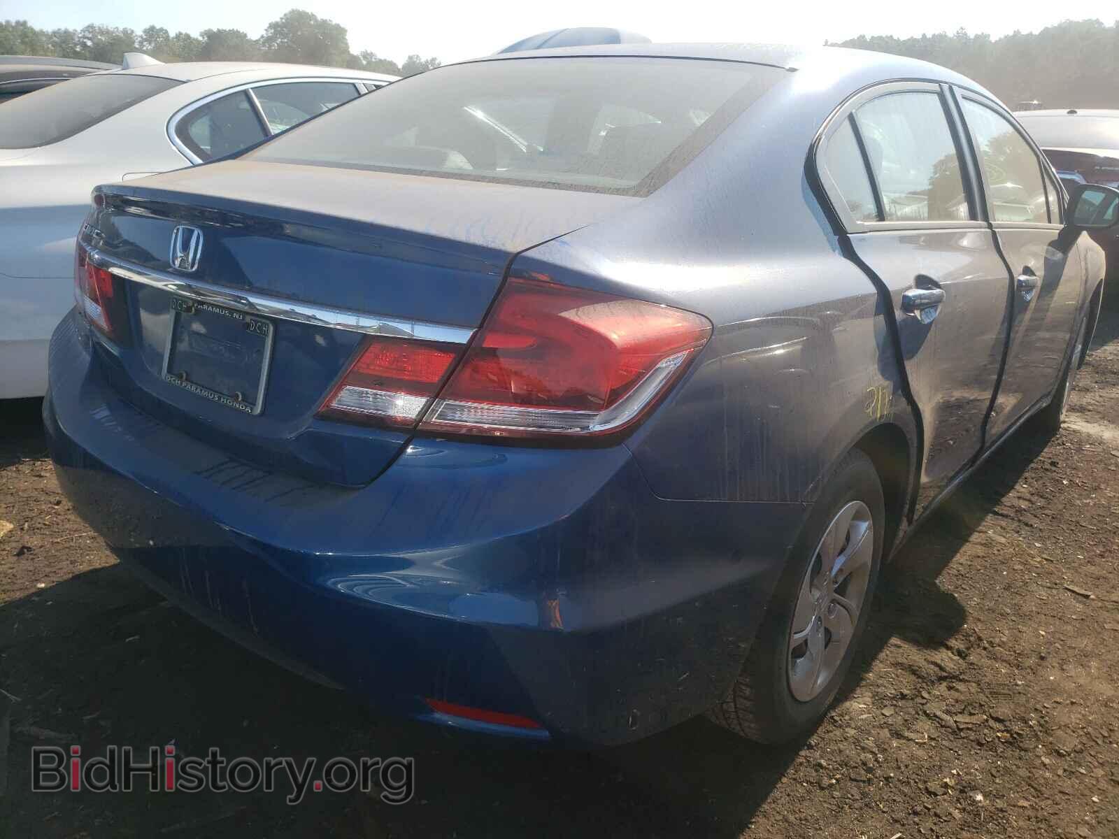 2013 HONDA CIVIC - VIN: 2HGFB2F53DH529447 - Фото 4