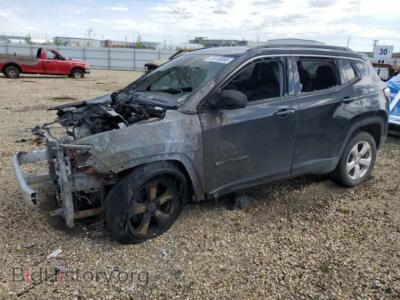2022 Jeep COMPASS Latitude, черный — VIN 3C4NJDBBXNT136249, Copart