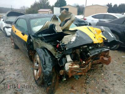 2013 Dodge CHALLENGER, black — VIN 2C3CDYBT3DH511568, Copart