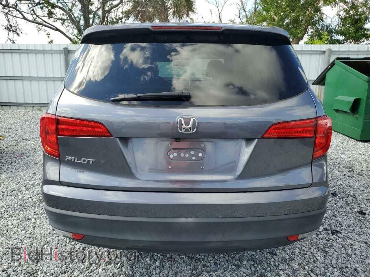 2016 HONDA PILOT - VIN: 5FNYF5H50GB008917 - Фото 6