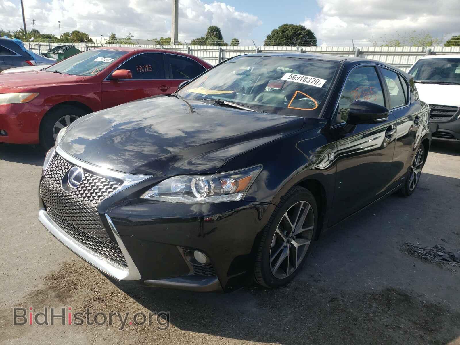 2016 LEXUS CT 200 - VIN: JTHKD5BH4G2260203 - Фото 2
