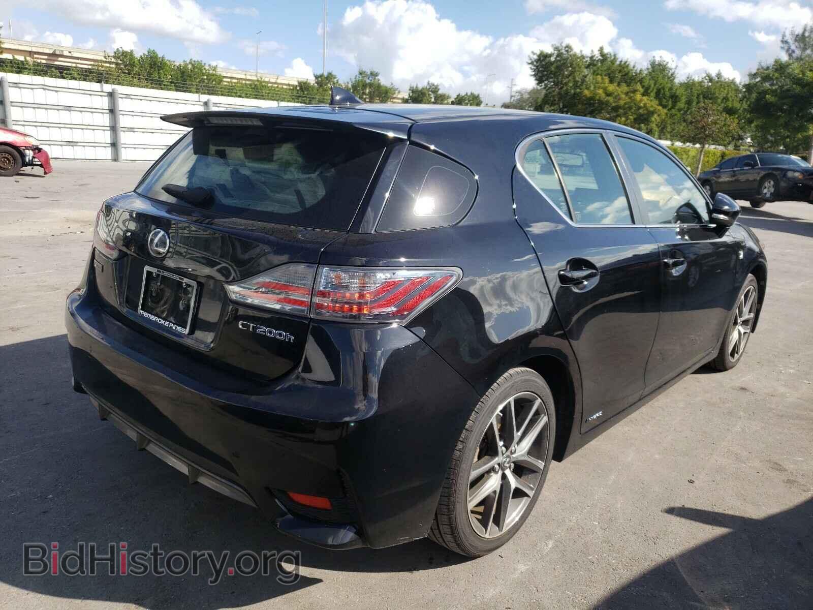 2016 LEXUS CT 200 - VIN: JTHKD5BH4G2260203 - Фото 4