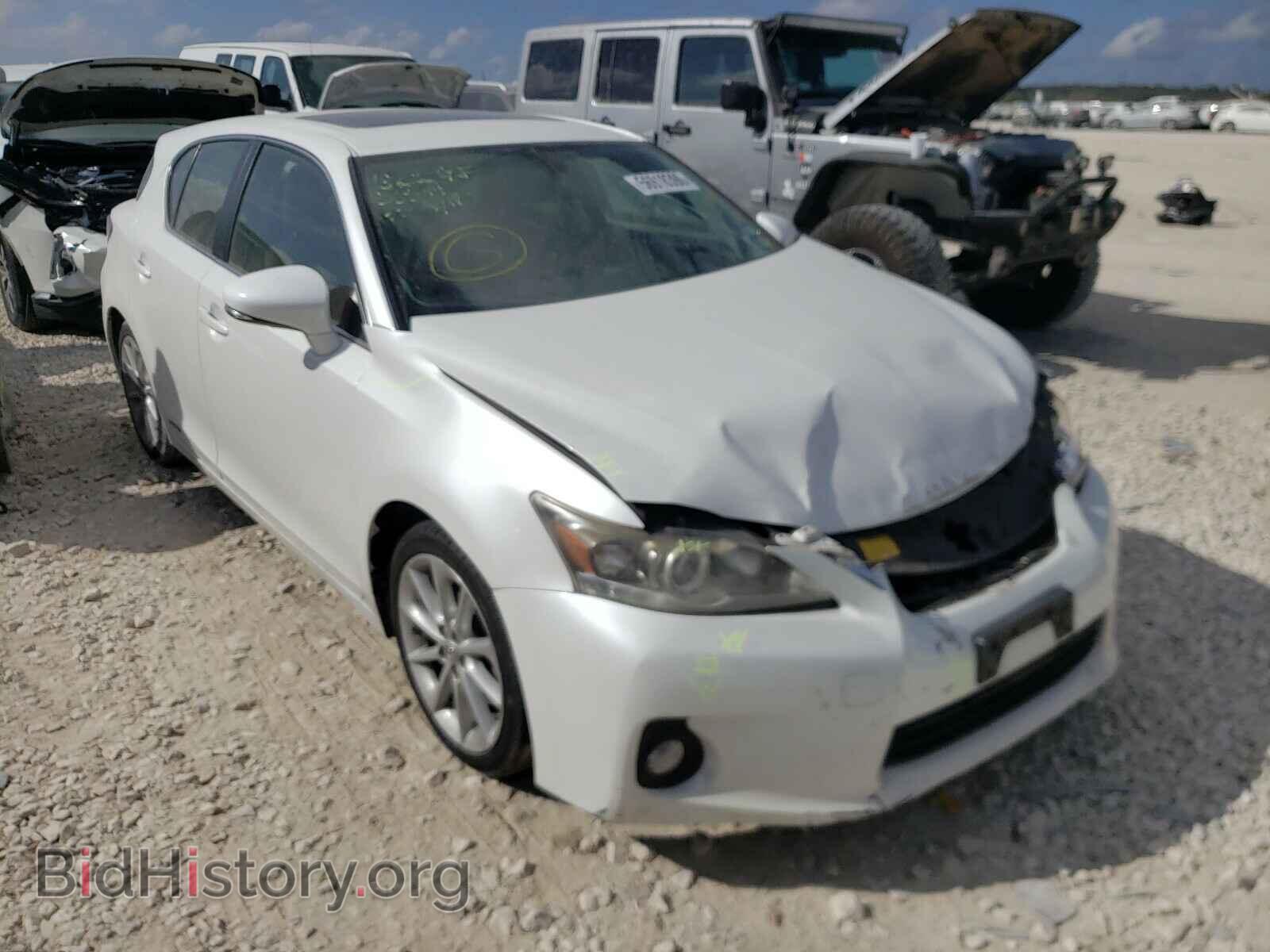 Photo JTHKD5BH7C2099596 - LEXUS CT 200 2012