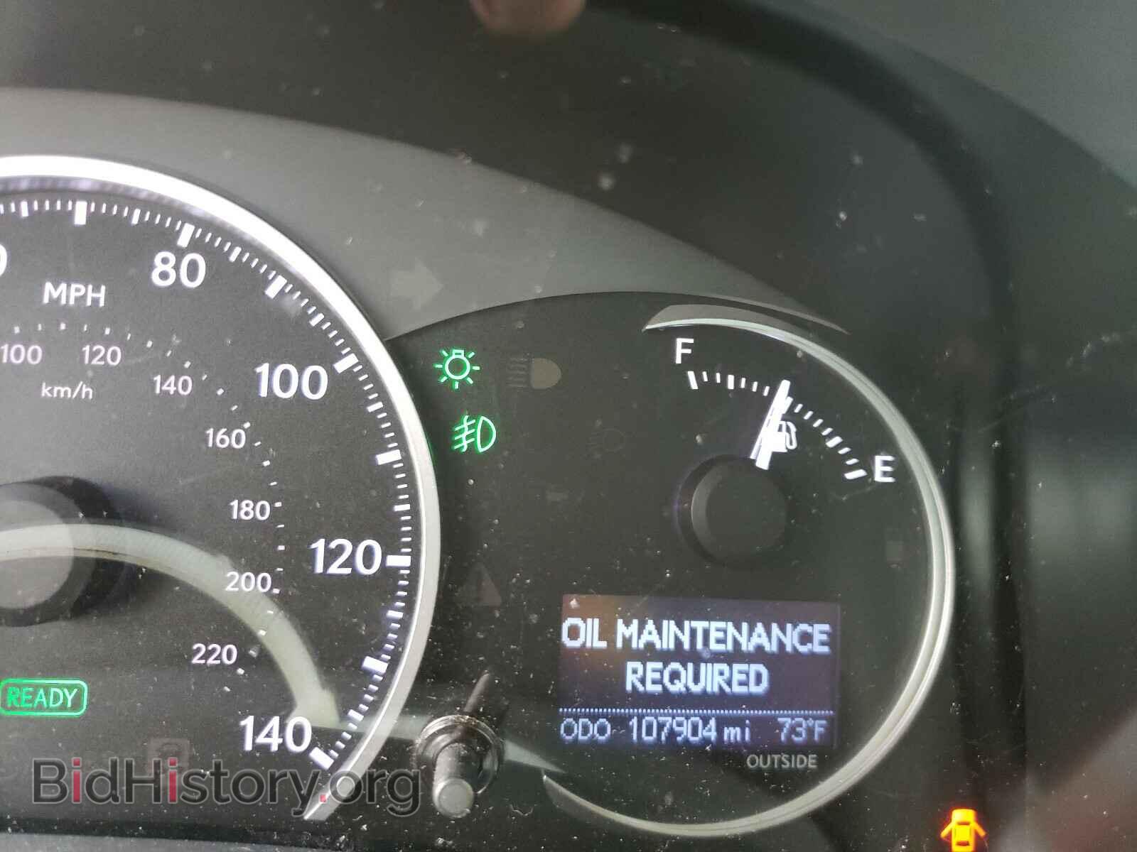2012 LEXUS CT 200 - VIN: JTHKD5BH7C2099596 - Фото 8