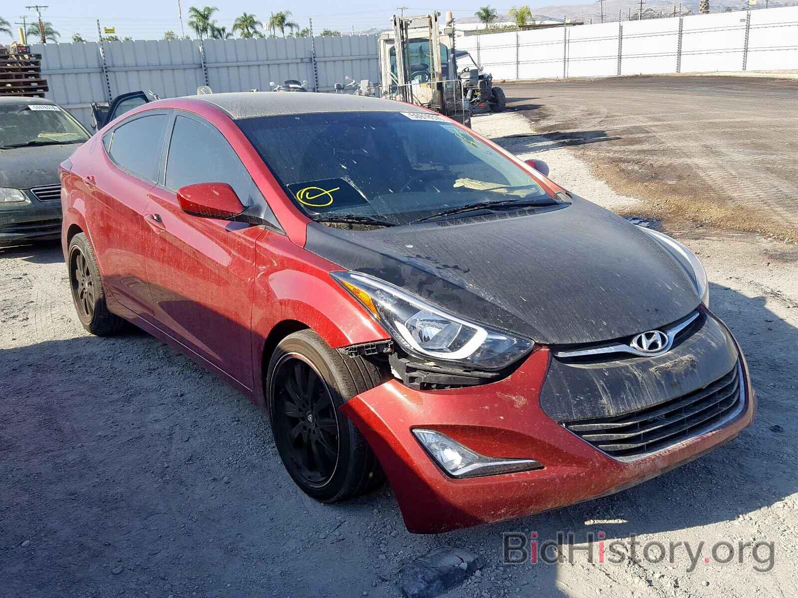 Photo 5NPDH4AE3EH543834 - HYUNDAI ELANTRA 2014