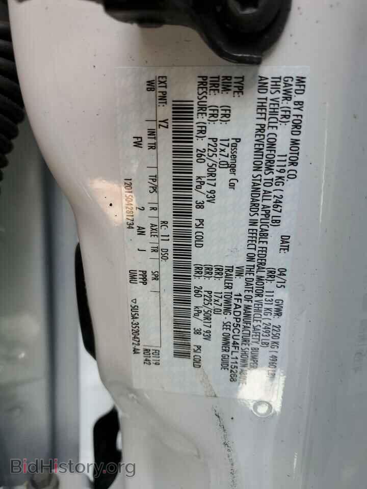 2015 FORD CMAX - VIN: 1FADP5CU4FL115268 - Фото 13