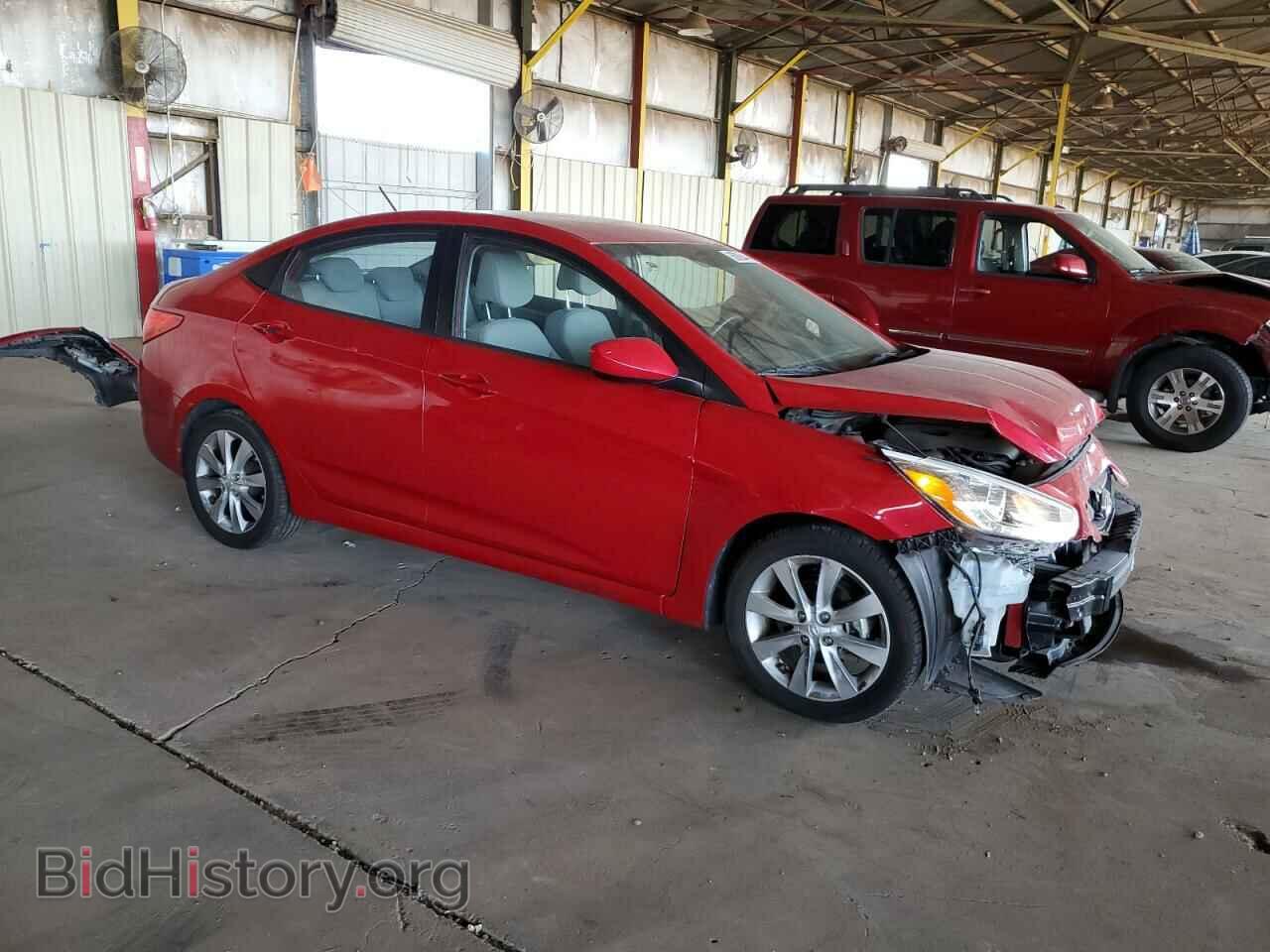 2014 HYUNDAI ACCENT - VIN: KMHCU4AE5EU741257 - Фото 4