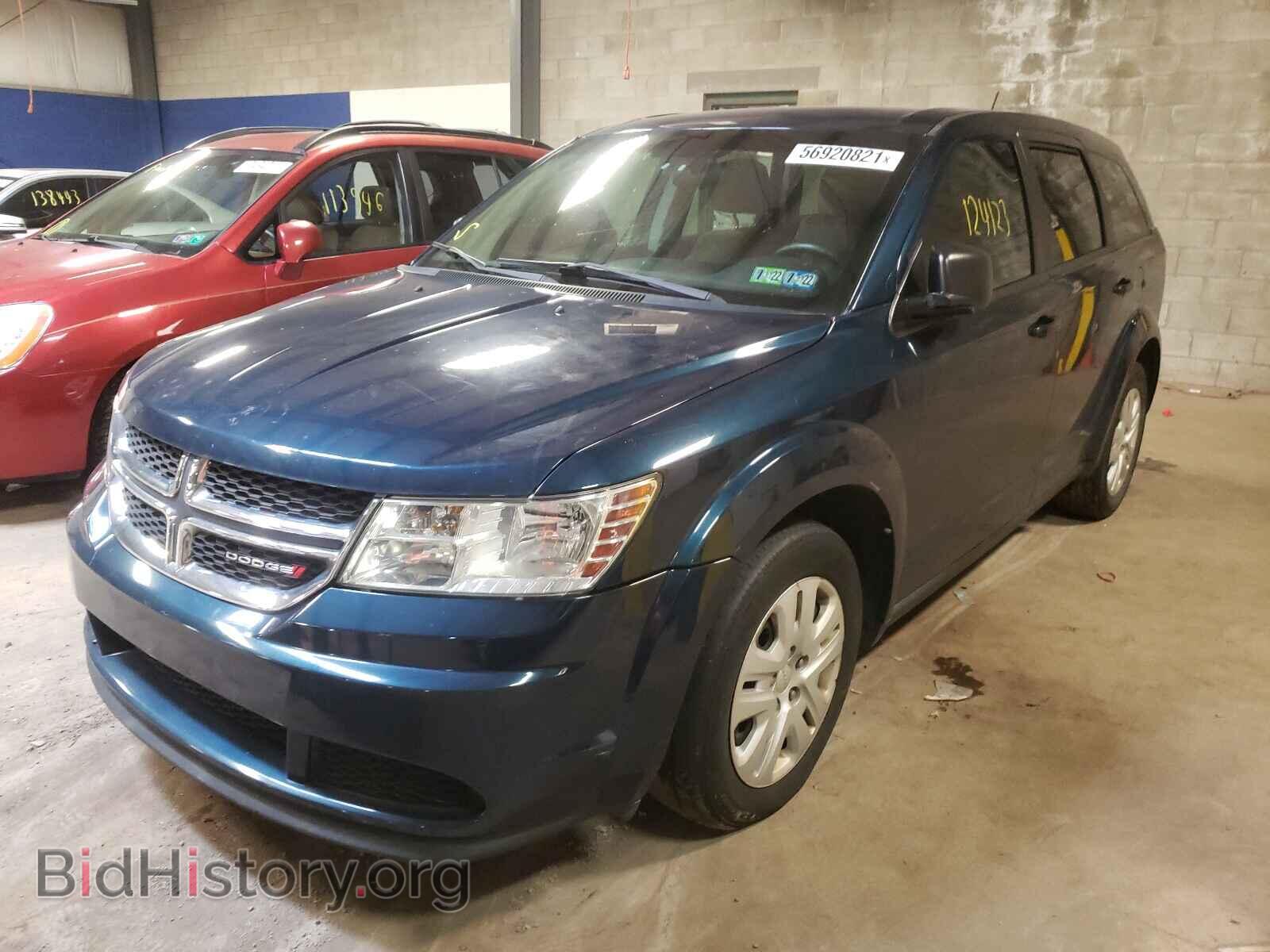 2015 DODGE JOURNEY - VIN: 3C4PDCABXFT543940 - Фото 2