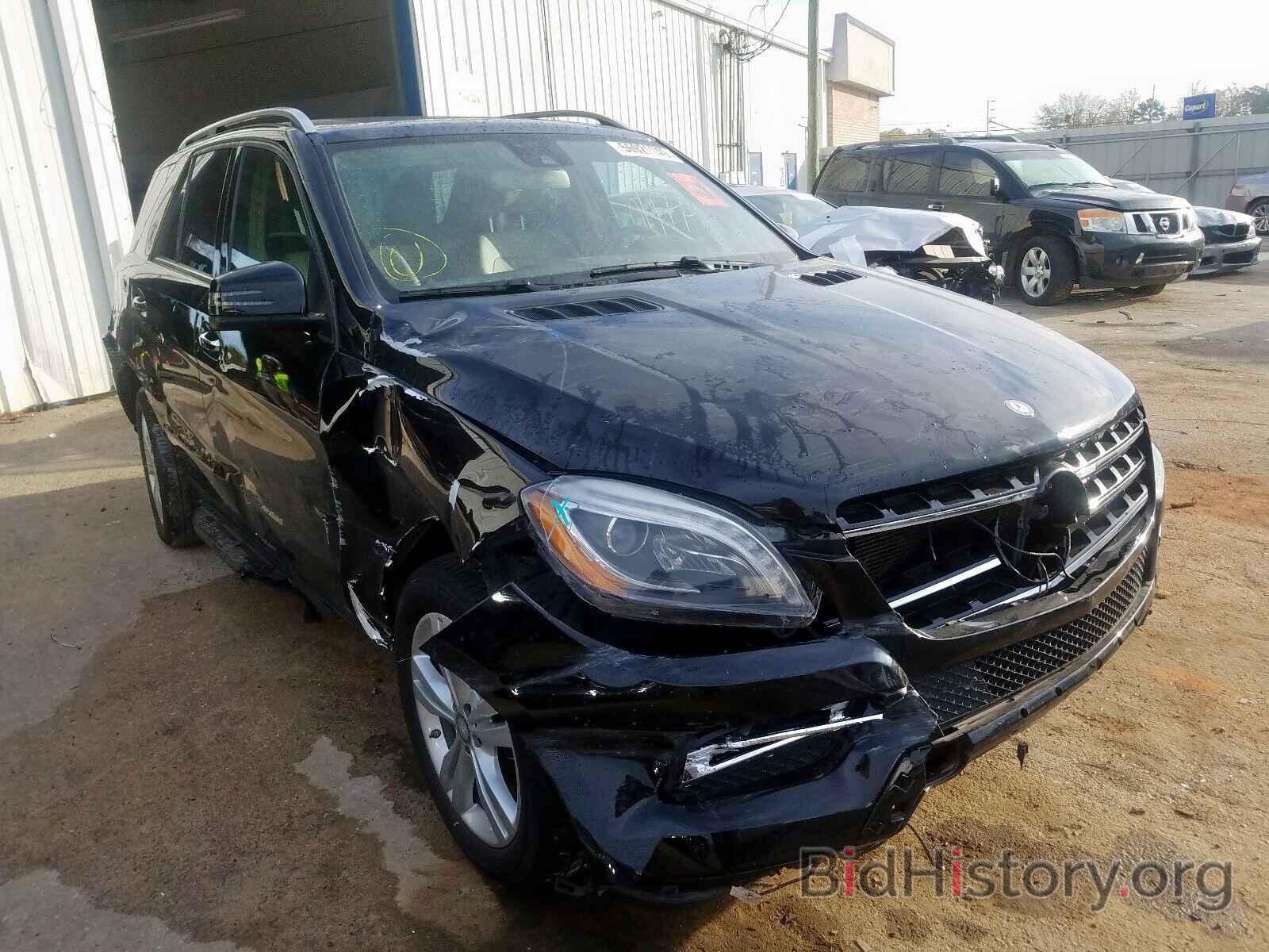 Photo 4JGDA5JB1EA394407 - MERCEDES-BENZ M CLASS 2014